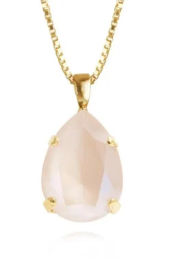 CAROLINE SVEDBOM - Classic Drop Necklace Gold/IvoryCream