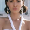 Caroline Svedbom - Luisa Pearl Earrings Gold