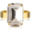 CAROLINE SVEDBOM - LYDIA RING GOLD CRYSTAL