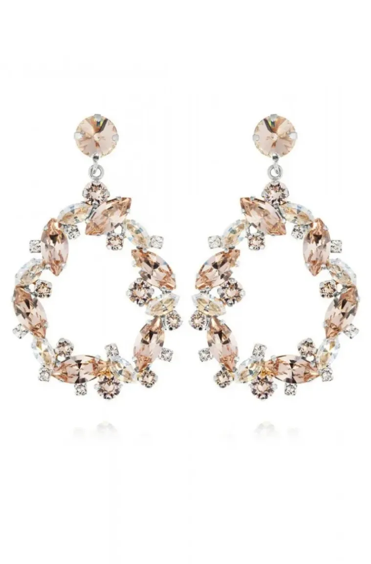 Caroline Svedbom - Mini Drop Necklace - Gold Ivory Cream Delite