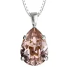 Caroline Svedbom - Mini Drop Necklace - Rhodium Vintage Rose