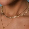 Caroline Svedbom - Miro Necklace - Gold Crystal