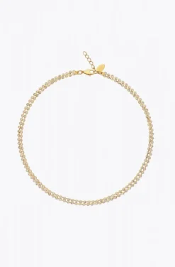 Caroline Svedbom - Miro Necklace - Gold Crystal