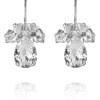 Caroline Svedbom - Petite Timo Earring - Rhodium Crystal