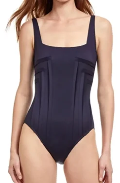 Gottex - Classic Paloma Square Neck Swimsuit Black 23PA172U