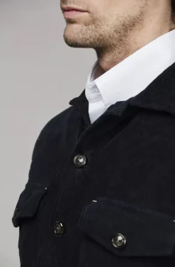 Hansen & Jacob - Corduroy Noxus Overshirt 48 Navy