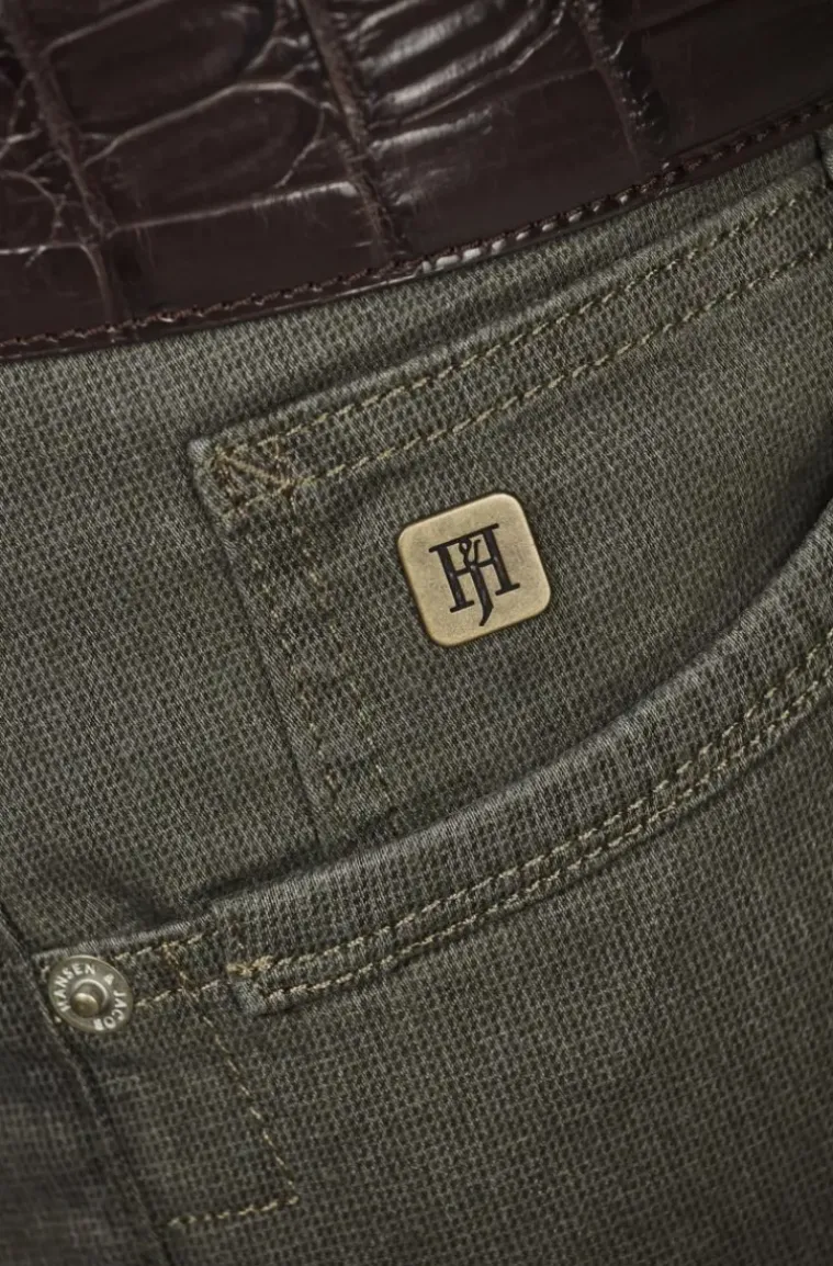 Hansen & Jacob - Cut'n Sew Petz Polo 55 Khaki