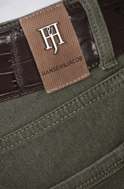 Hansen & Jacob - Cut'n Sew Petz Polo 55 Khaki