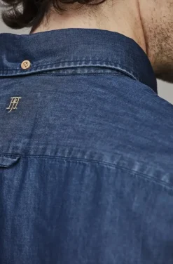 Hansen & Jacob - Indigo Classic Shirt 46 Blue