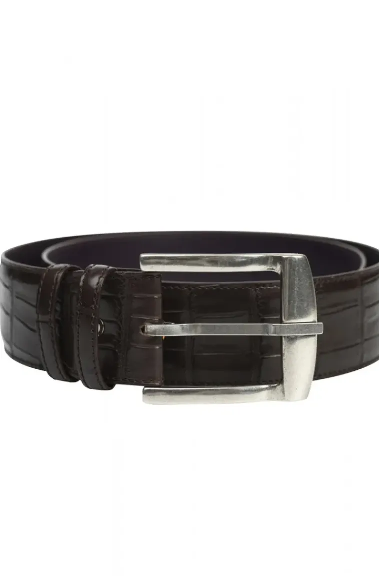 Hansen & Jacob - John Leather Belt Brown