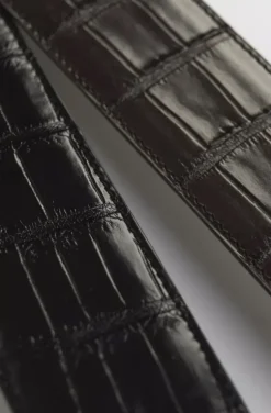 Hansen & Jacob - John Leather Belt Black