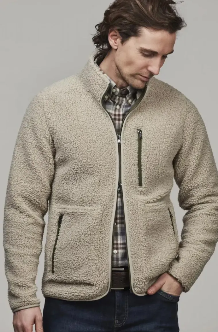 Hansen & Jacob - Pile Fleece Jacket Sand 14