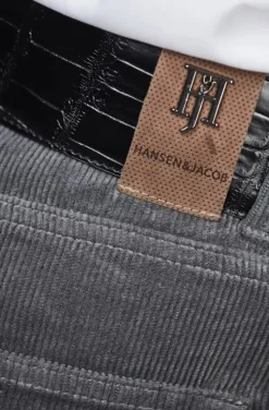 Hansen & Jacob - 5PKT Ceredo Soft Cord Grey