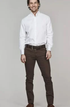 Hansen & Jacob - 5-PKT Silk Touch Okado 66 Brown