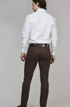 Hansen & Jacob - 5-PKT Silk Touch Okado 66 Brown