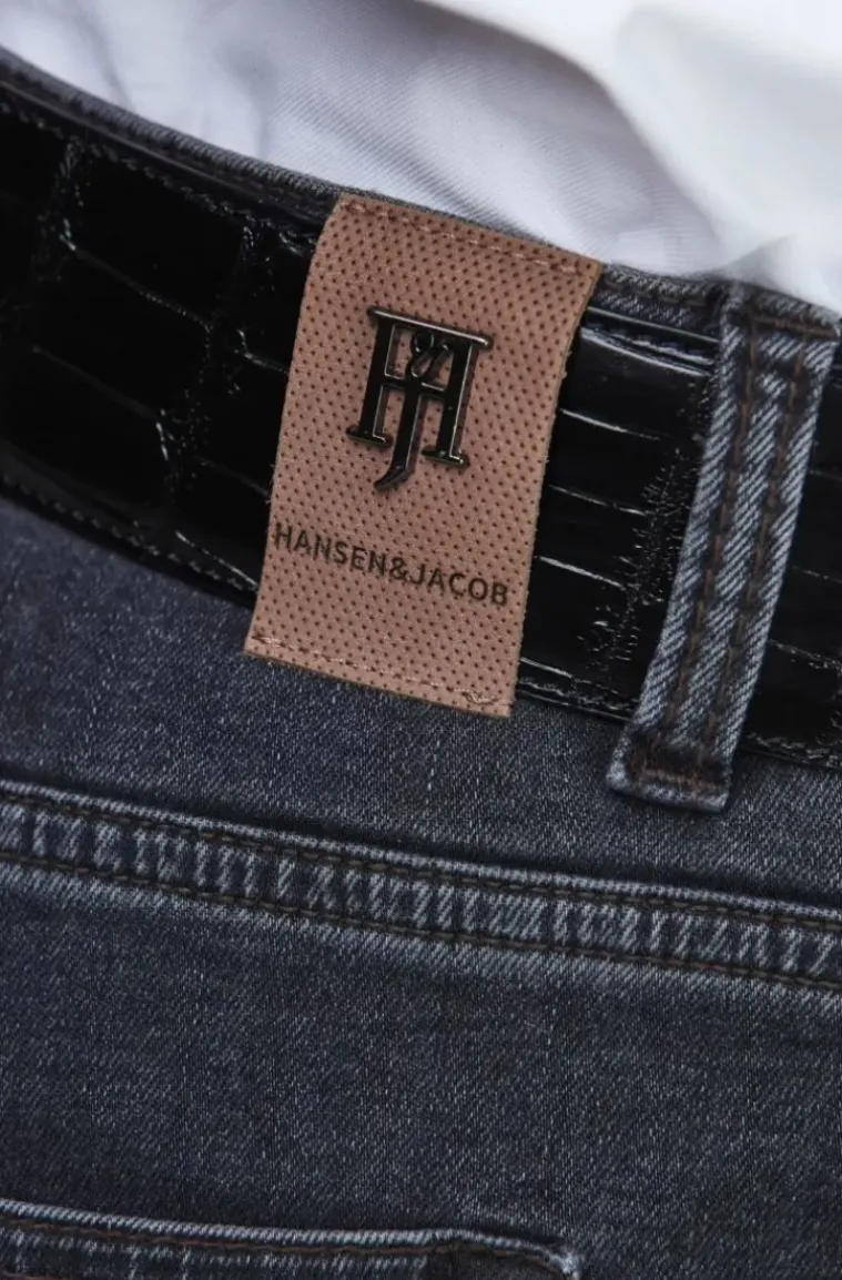 Hansen & Jacob - 5-PKT Silk Touch Grey Denim