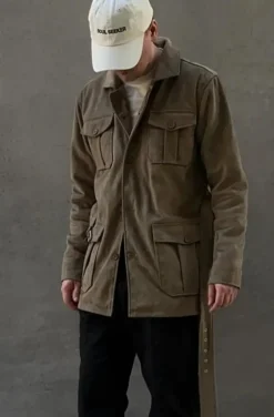 Human Scales - Elliot Vegan Suede - Lt Grey