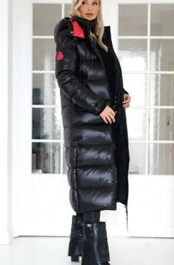 JACK1T - EZ Extra Long Puffer jacket - Black