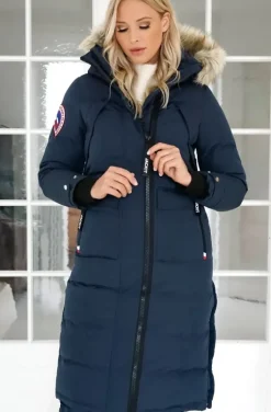 JACK1T - Neo Mountain Parka Extra Long - Ink/Wolf