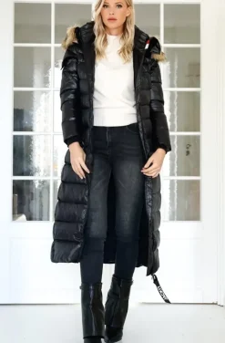 JACK1T - Neopium Ultra Long Coat - Black