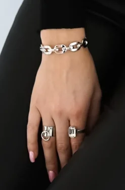Jane & Sophie - Circle ring silver