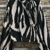 Mixed Brands - Aniella Blouse 8806 - Zebra Black