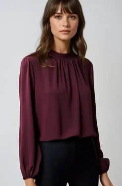 Mixed Brands - Anielly Blouse 0219 - Burgundy