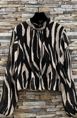 Mixed Brands - Anielly Blouse 0219 - Zebra
