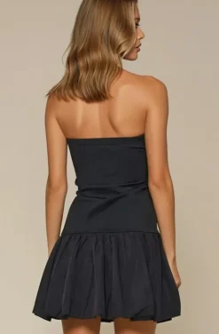 Mixed Brands - Ballon Dress 2595 - Black
