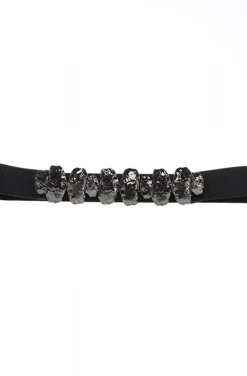 Mixed Brands - Belt with elastic - Black