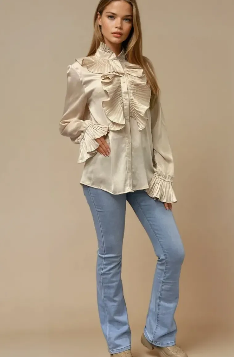 Mixed Brands - Blouse 9603 - Champagne