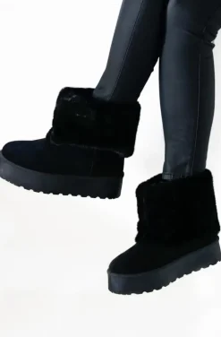 Mixed Brands - Boot with fake fur 2057 - Black