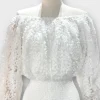 Mixed Brands - Bouse smocked offshoulder 12088 - White