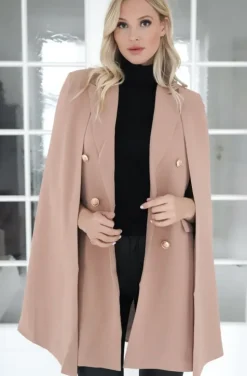 Mixed Brands - Cape Kavaj/Klänning1823 - Taupe