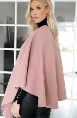 Mixed Brands - Cape with knot - Pastel Pink