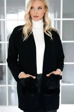 Mixed Brands - Cardigan S7018 Black