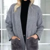 Mixed Brands - Cardigan S7018 Grey