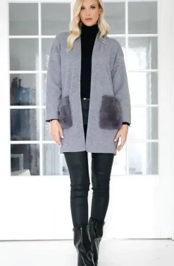 Mixed Brands - Cardigan S7018 Grey