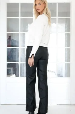 Mixed Brands - Cardigan with contrast 6112 - Panna