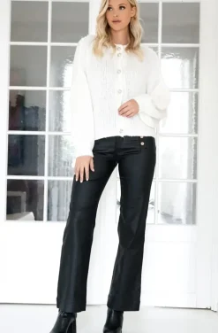Mixed Brands - Caridgan wih gold buttons long sleeve 203911 - White
