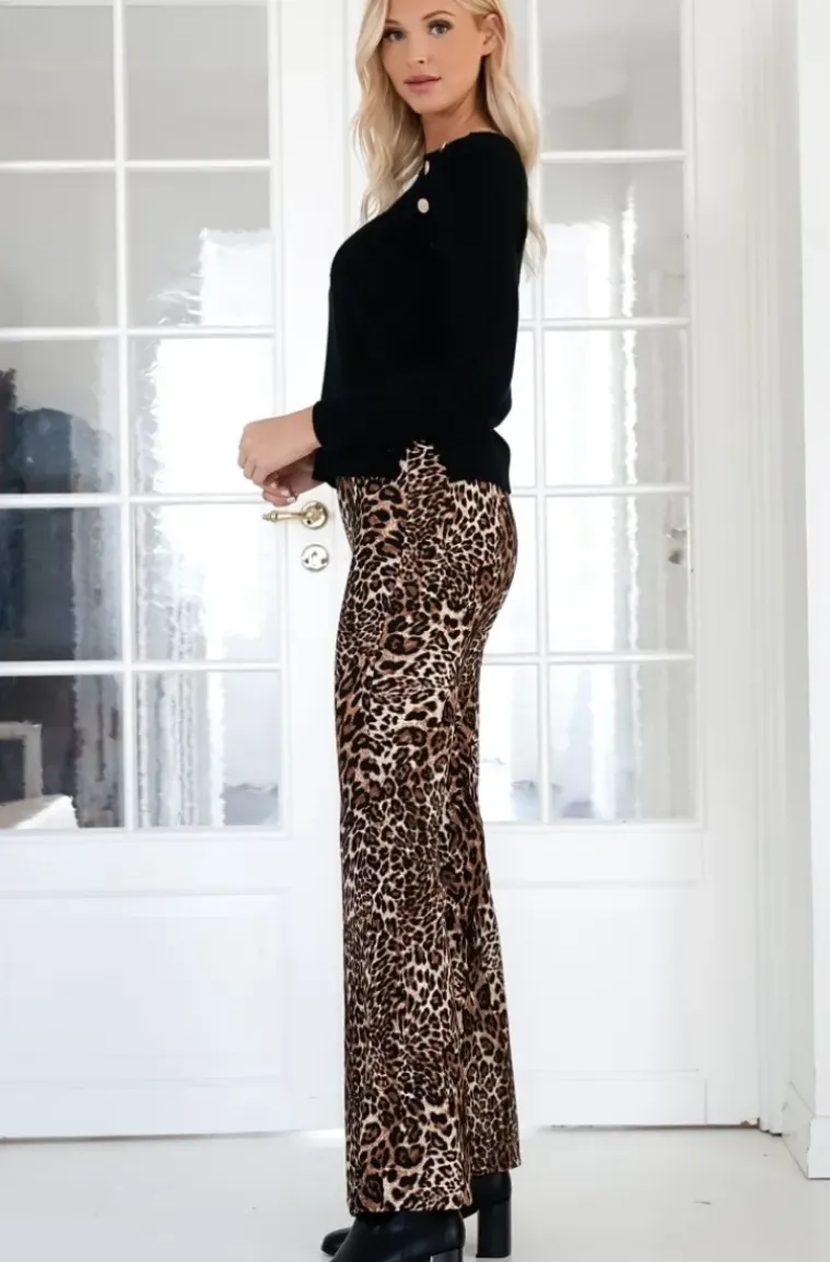 Mixed Brands - Casual Leo pants - Brown