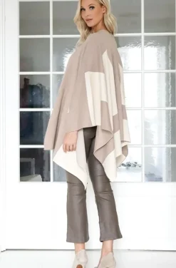 Mixed Brands - Coated pant Flare 6866 - Beige