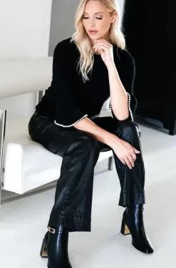Mixed Brands - Coated pant Long 9249 - Black