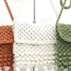 Mixed Brands - Crochet bag with fringes 1321 - White