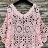 Mixed Brands - Crochet Top Hena 1584 - Rose