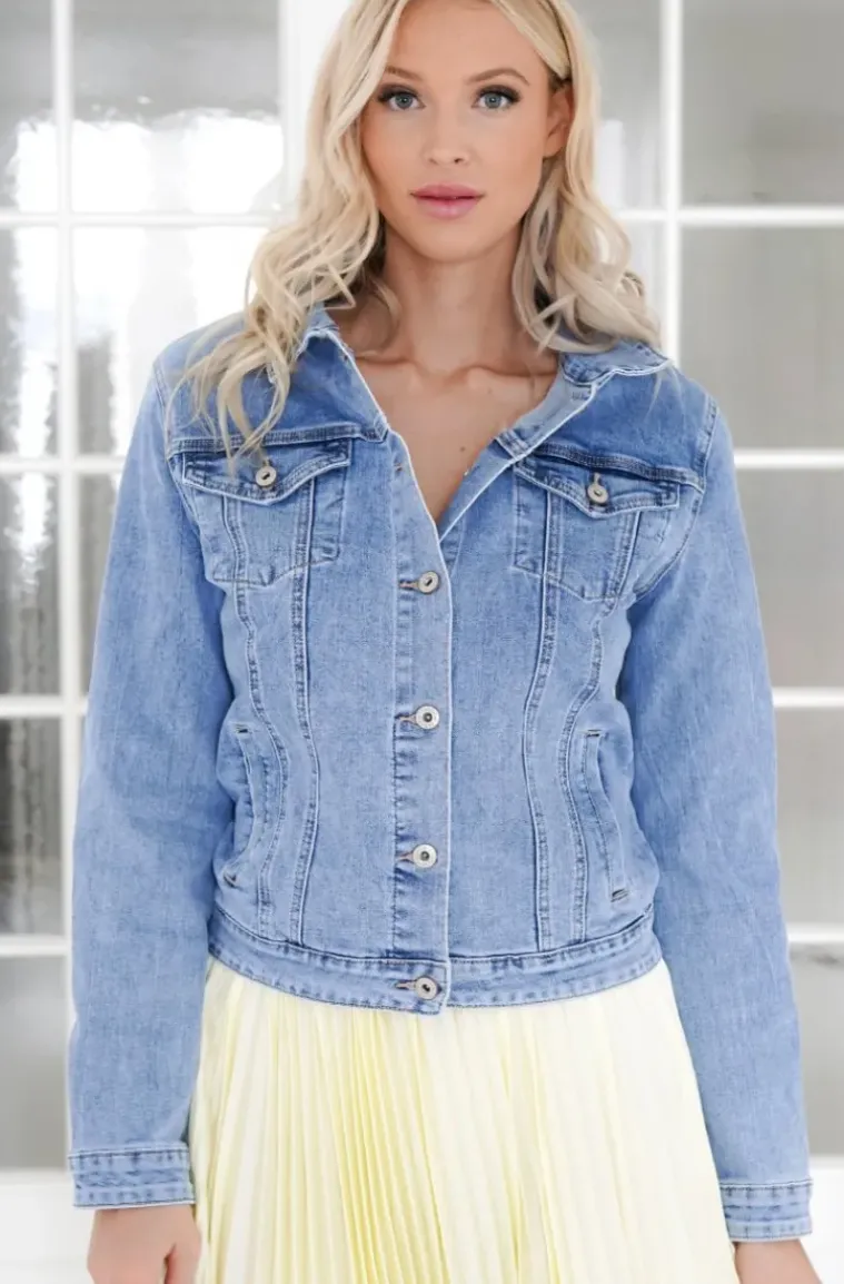 Mixed Brands - Denim jacket C16407A - Light Blue