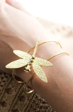 Mixed Brands - Dragonfly Bracelet - DDBR04 - gold