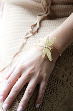 Mixed Brands - Dragonfly Bracelet - DDBR04 - gold