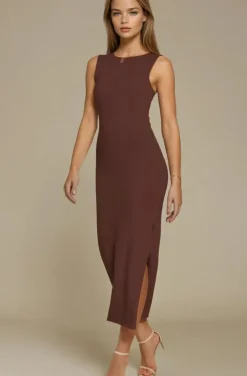 Mixed Brands - Dress 1381 - Choco