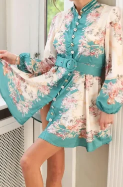 Mixed Brands - Dress W20430 Green